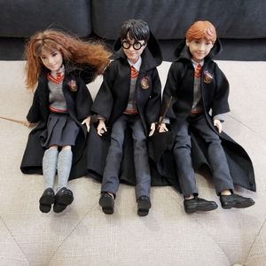 Set of 3 Harry Potter dolls